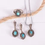 نیم ست فیروزه 2325