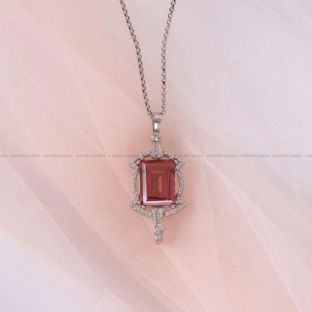 گردنبند الکساندریت زنانه کد 2349