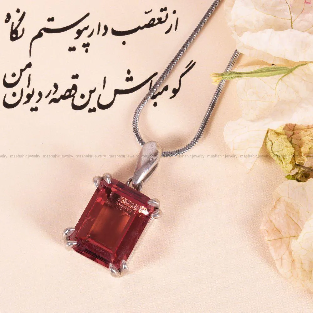 گردنبند الکساندریت زنانه کد 2461