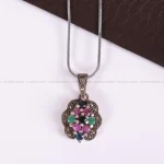 گردنبند میکس زنانه کد 2466