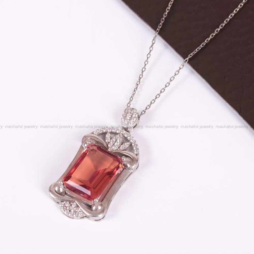 گردنبند الکساندریت زنانه کد 2468