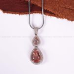 گردنبند الکساندریت زنانه کد 2483