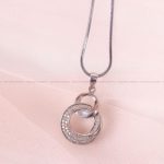 گردنبند نقره زنانه کد 2491