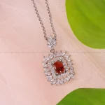 گردنبند عقیق زنانه کد 2503