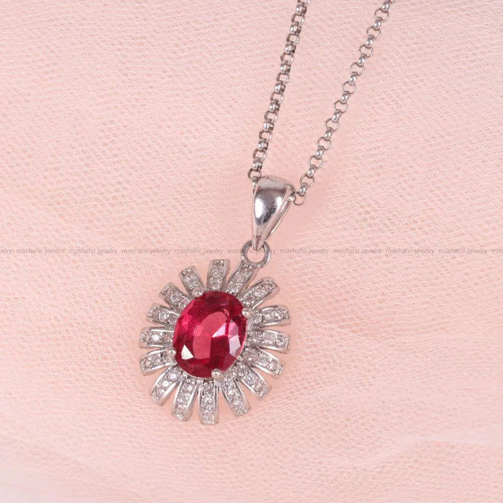 گردنبند الکساندریت زنانه کد 2505