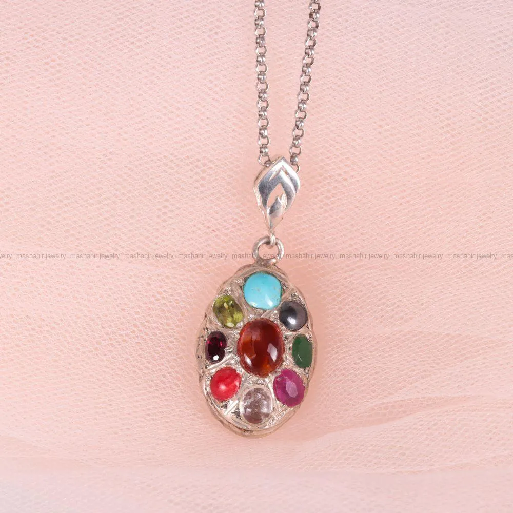 گردنبند میکس زنانه کد 2507