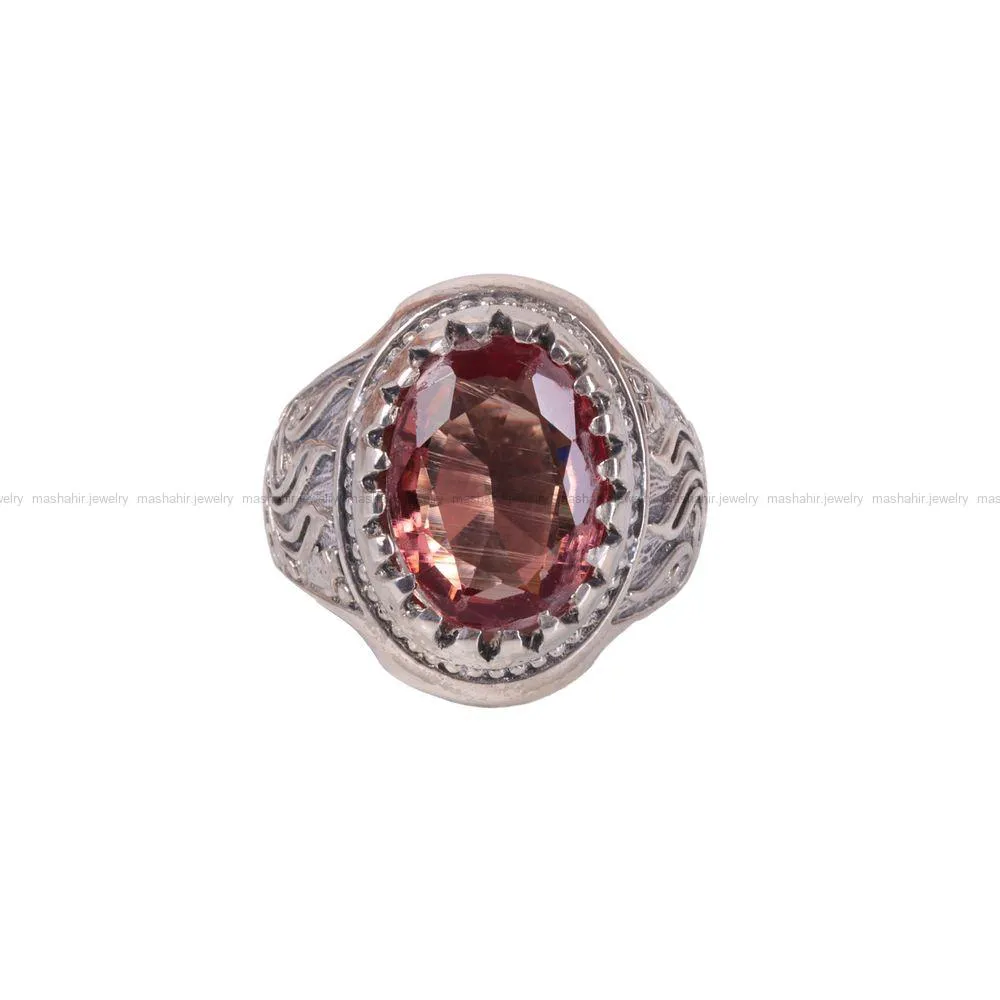 انگشتر الکساندریت مردانه کد 2527