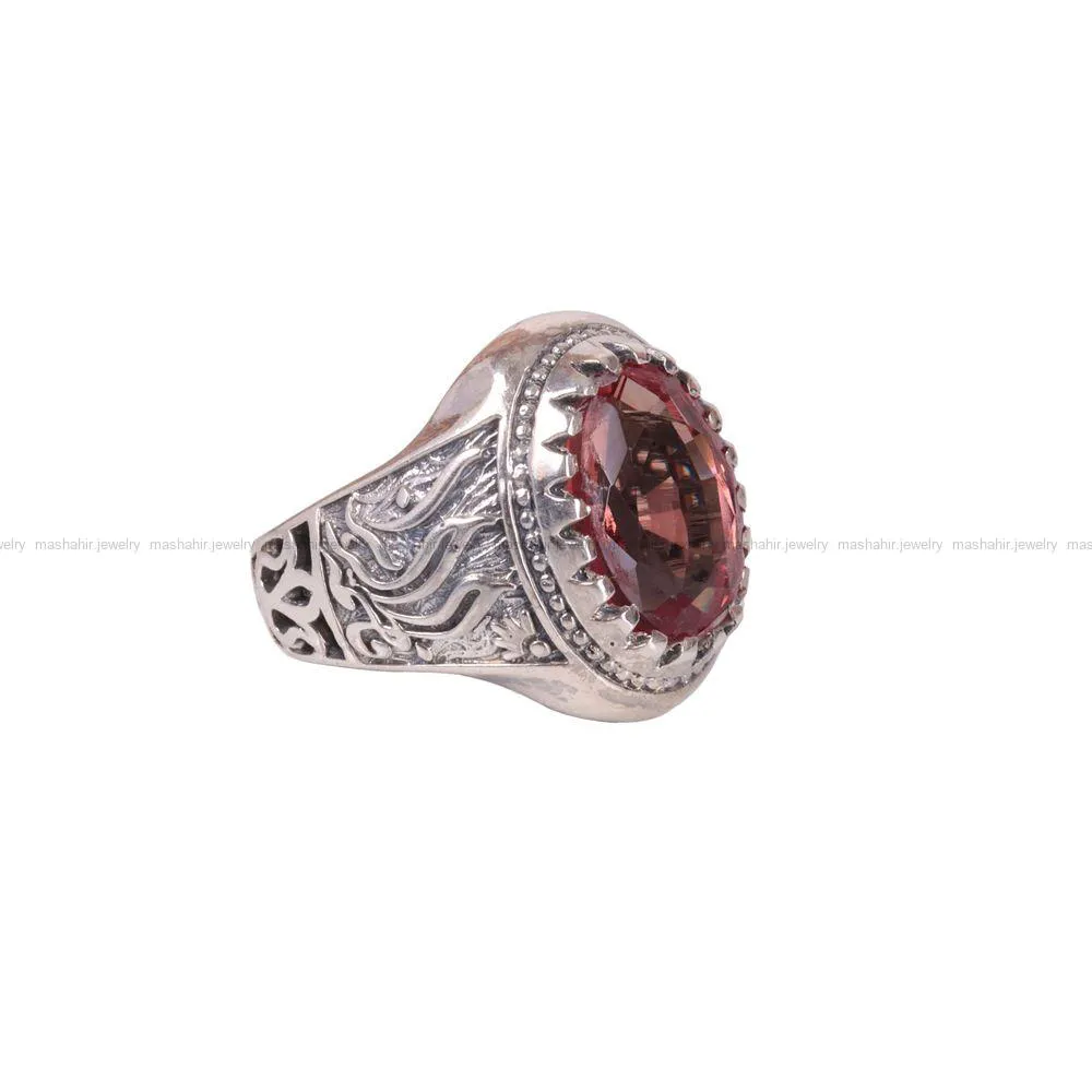 انگشتر الکساندریت مردانه کد 2527