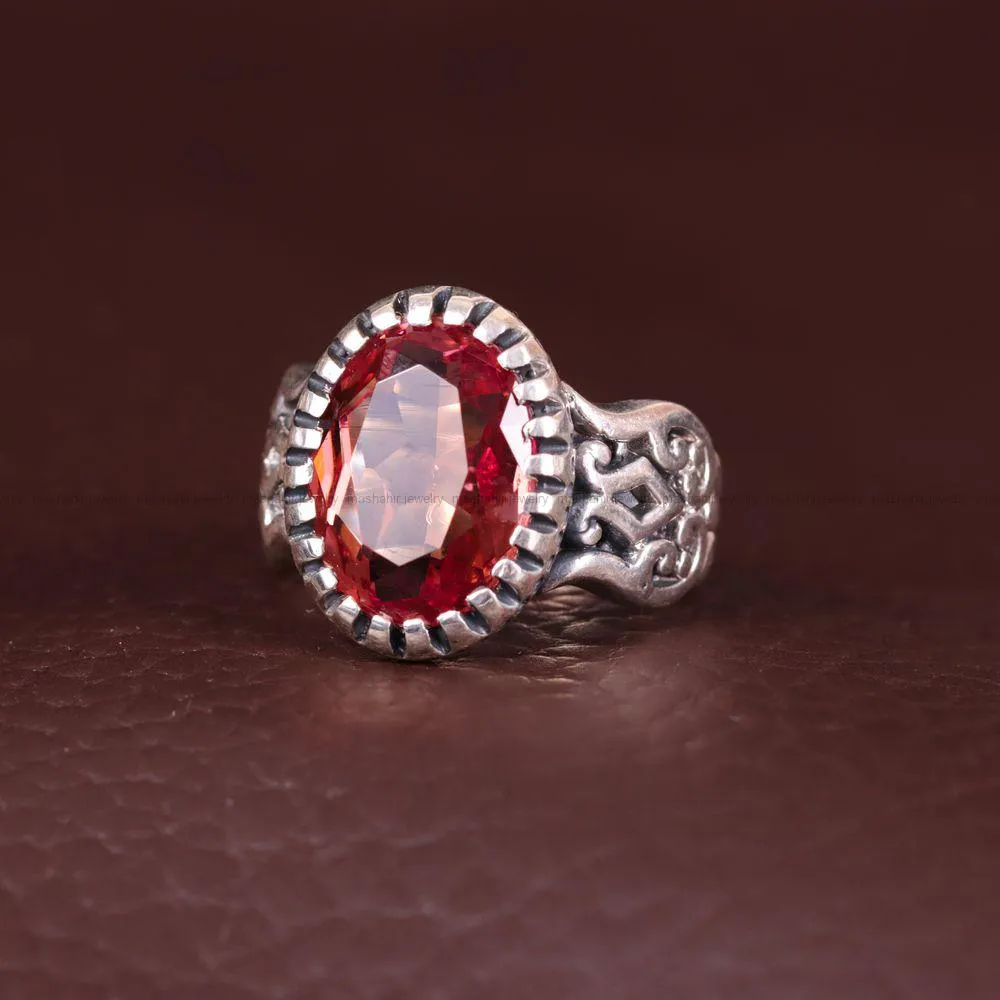 انگشتر الکساندریت مردانه کد 2524