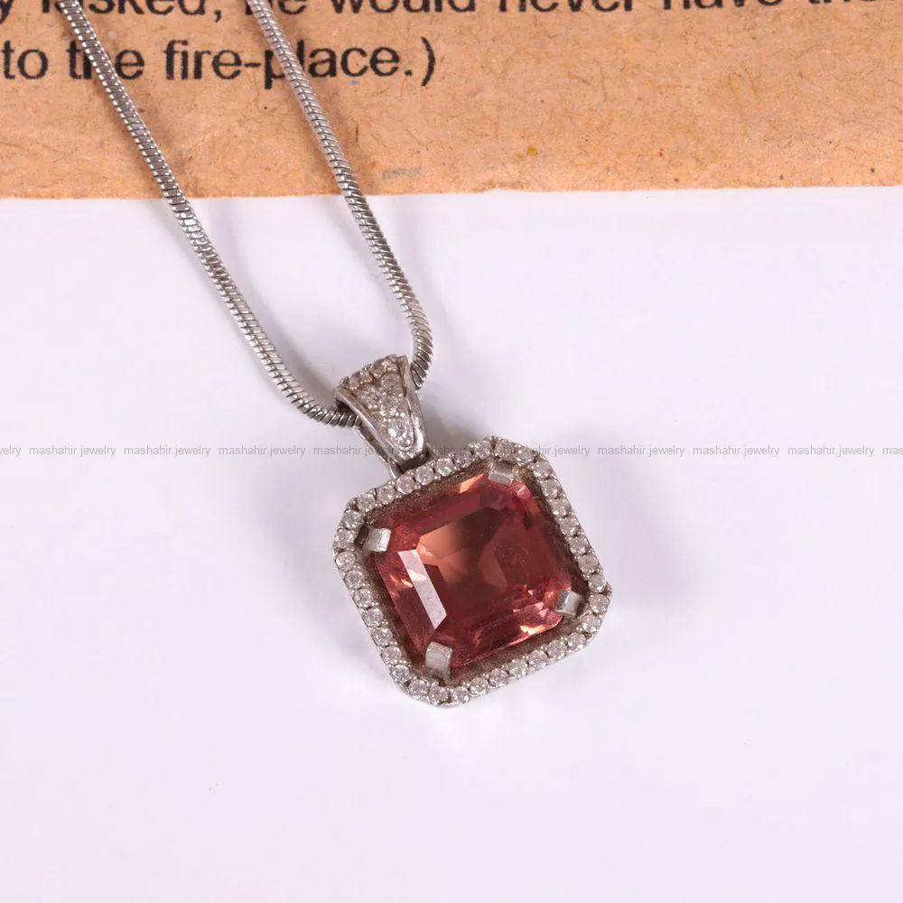 گردنبند الکساندریت زنانه کد 2549