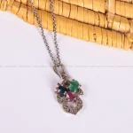 گردنبند میکس زنانه کد 2557