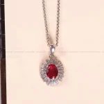 گردنبند الکساندریت زنانه کد 2582
