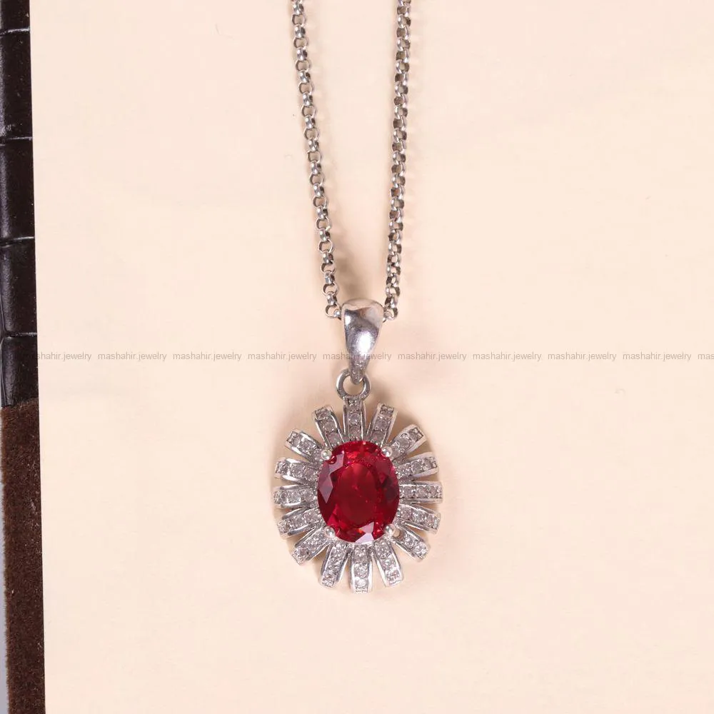 گردنبند الکساندریت زنانه کد 2582