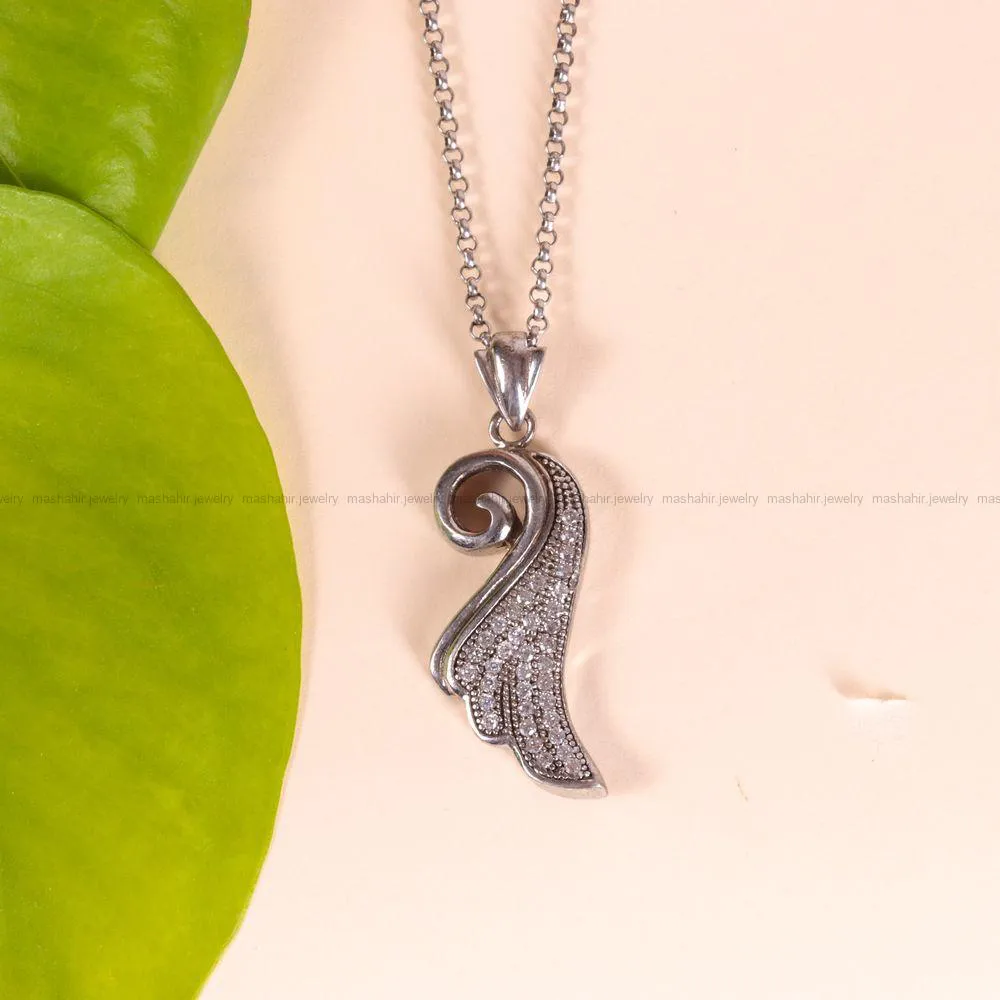 گردنبند نقره زنانه کد 2587