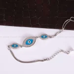 دستبند نقره زنانه کد 2631