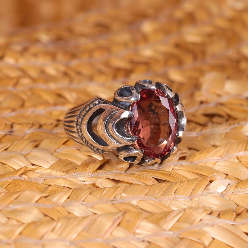 انگشتر الکساندریت مردانه کد 3013
