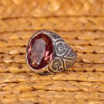 انگشتر الکساندریت مردانه کد 3017