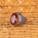 انگشتر الکساندریت مردانه کد 3018