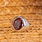 انگشتر الکساندریت مردانه کد 3019