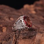 انگشتر الکساندریت مردانه کد 3026