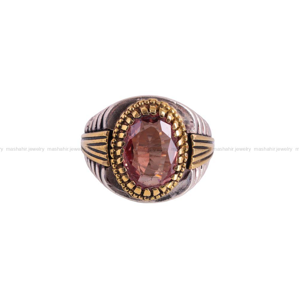 انگشتر الکساندریت مردانه کد 3021