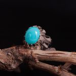 انگشتر فیروزه عجمی مردانه کد 3083