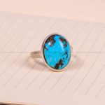 انگشتر فیروزه شجری زنانه کد 3364