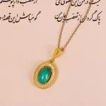 گردنبند فیروزه زنانه کد 3391