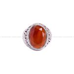 انگشتر عقیق یمن مردانه کد 3442