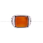 انگشتر عقیق یمن مردانه کد 3446