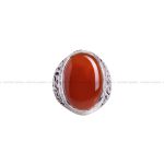 انگشتر عقیق یمن مردانه کد 3462