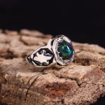 انگشتر اوپال مردانه کد 3425