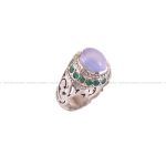 انگشتر عقیق سوسنی مردانه کد 3555