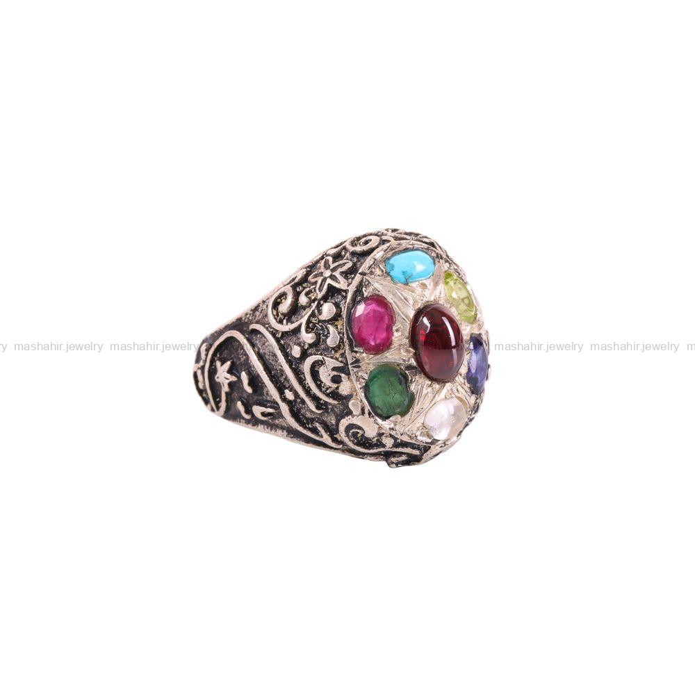 انگشتر میکس مردانه کد 5170