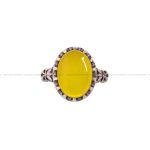 انگشتر شرف الشمس مردانه کد 5500