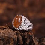 انگشتر اوپال مردانه کد 3570