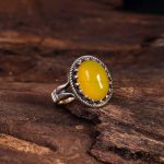 انگشتر شرف الشمس مردانه کد 5482