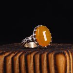 انگشتر شرف الشمس مردانه کد 5498