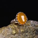 انگشتر شرف الشمس مردانه کد 5503