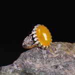 انگشتر شرف الشمس مردانه کد 5507