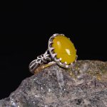 انگشتر شرف الشمس مردانه کد 5510