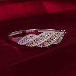 دستبند نقره زنانه کد 5584