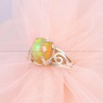 انگشتر اوپال زنانه کد 5598