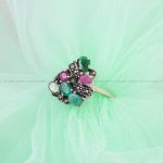 انگشتر میکس زنانه کد 5600