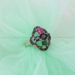 انگشتر میکس زنانه کد 5602