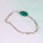 دستبند فیروزه زنانه کد 5610