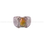 انگشتر اوپال مردانه کد 3596