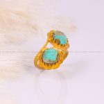 انگشتر فیروزه شجری زنانه کد 5620