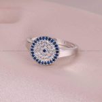 انگشتر نقره زنانه کد 5640