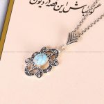 گردنبند فیروزه زنانه کد 5660